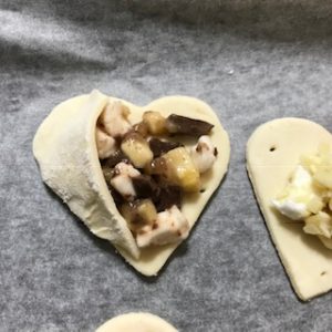 バレンタインデー子供手作りマシュマロパイレシピ